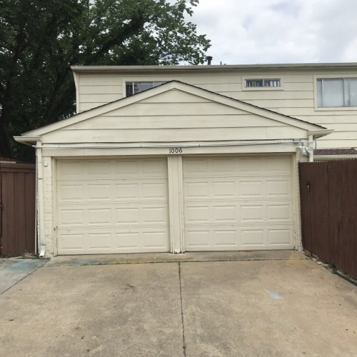 Garage Doors - Before and After