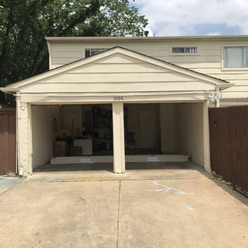 Garage Doors - Before and After