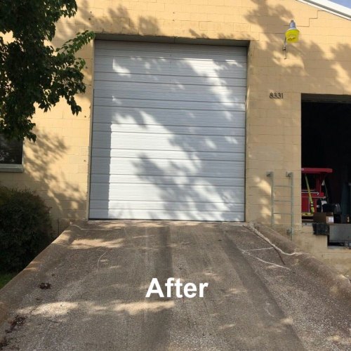 Garage Doors - Before and After