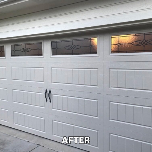 Garage Doors - Before and After