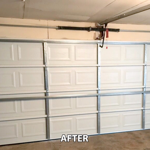 Garage Doors - Before and After