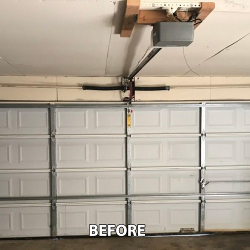 Garage Doors - Before and After