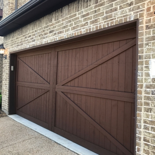 Garage Doors - Before and After