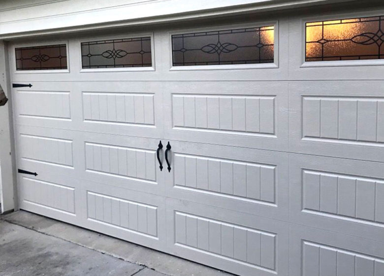 Garage door replacement in Garland