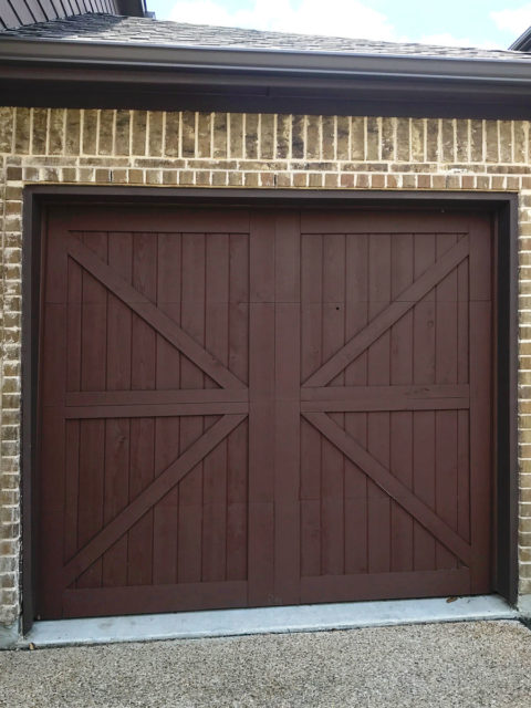 Wood Garage - Before