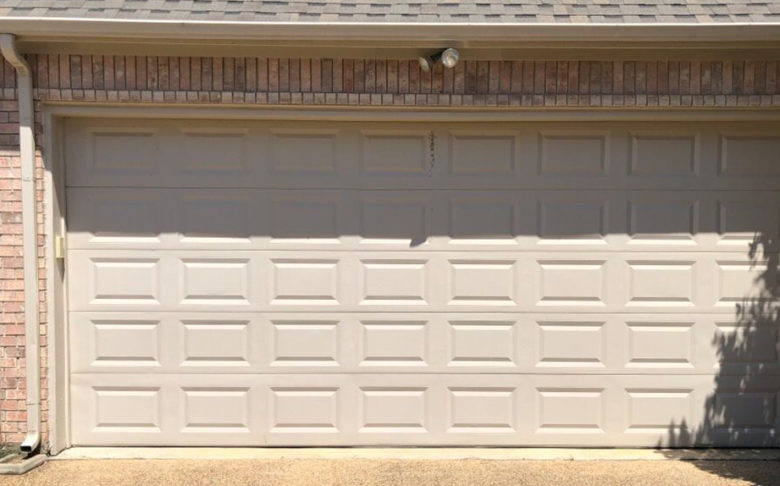 fixed garage door